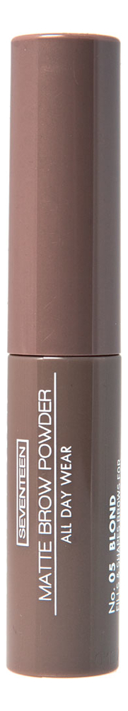 

Тени-пудра для бровей с матовым эффектом Matte Brow Powder All Day Wear 1г: No 05, Тени-пудра для бровей с матовым эффектом Matte Brow Powder All Day Wear 1г