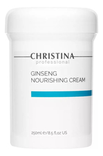 CHRISTINA Питательный крем для лица с экстрактом женьшеня Ginseng Nourishing Cream 250мл