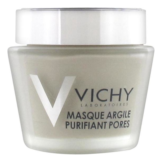 Минеральная маска с глиной очищающая поры Pore Purifying Clay Mask: Маска 75мл vichy минеральная очищающая поры маска с глиной 75 мл