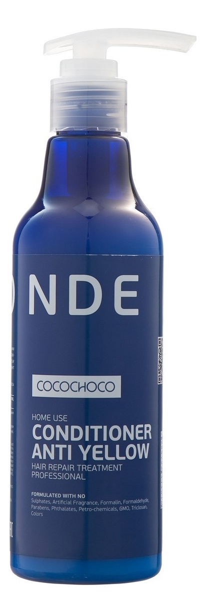 

Кондиционер для осветленных волос Blonde Conditioner Anti Yellow: Кондиционер 250мл, Кондиционер для осветленных волос Blonde Conditioner Anti Yellow