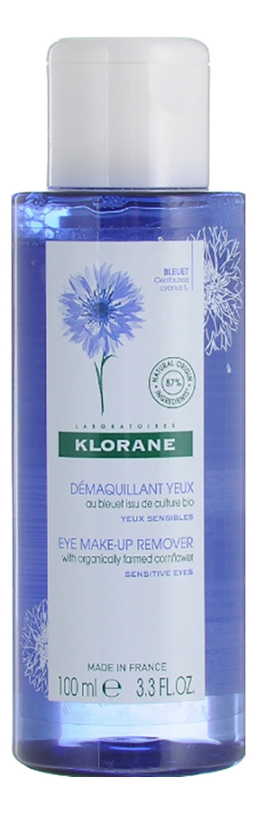 Лосьон для снятия макияжа с глаз Bleuet Lotion Florale Demaquillante 100мл