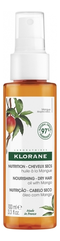 Масло манго для волос Nutrition Huile De Mangue 100мл