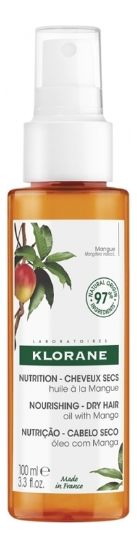 Масло для волос Beurre De Mangue Nutrition Huile De Mangue 125мл