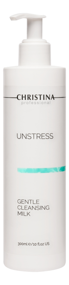 Мягкое очищающее молочко для лица Unstress Gentle Cleansing Milk 300мл