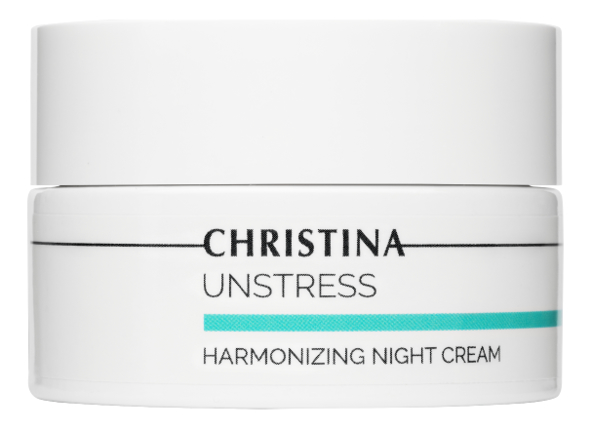 Питательный ночной крем для лица Unstress Harmonizing Night Cream 50мл christina unstress harmonizing night cream гармонизирующий ночной крем для лица и декольте 50 мл