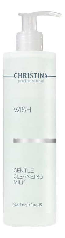 christina wish gentle cleansing milk нежное очищающее молочко 300 мл Нежное очищающее молочко для лица Wish Gentle Cleansing Milk 300мл