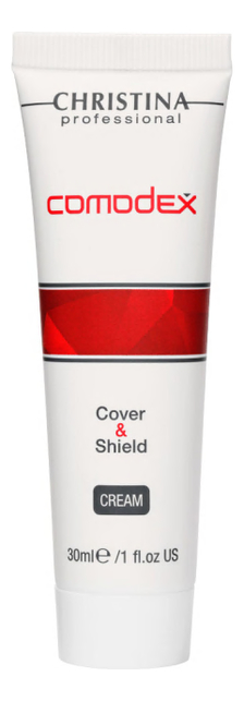 Купить Защитный крем для лица с тоном Comodex Cover & Shield Cream SPF20 30мл, Защитный крем для лица с тоном Comodex Cover & Shield Cream SPF20 30мл, CHRISTINA