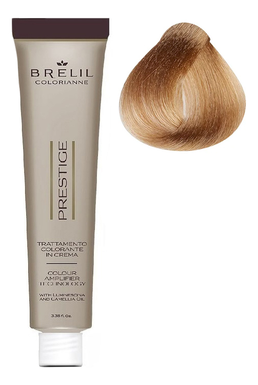Краска для волос Colorianne Prestige 100мл: 100/32 Суперосветлитель бежевая платина, Brelil Professional  - Купить