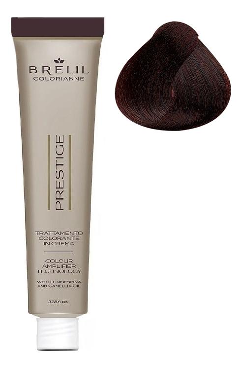 Купить Краска для волос Colorianne Prestige 100мл: 4/66 Интенсивно-красный шатен, Brelil Professional