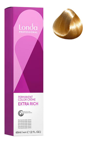 

Стойкая крем-краска для волос Permanent Color Creme Extra Rich 60мл: 10/3 Яркий блонд золотистый, Стойкая крем-краска для волос Permanent Color Creme Extra Rich 60мл