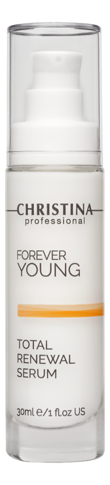 Омолаживающая сыворотка для лица Forever Young Total Renewal Serum 30мл christina forever young total renewal serum омолаживающая сыворотка для лица шеи и декольте тоталь шаг 7 30 мл