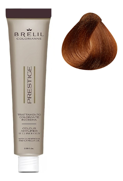 Купить Краска для волос Colorianne Prestige 100мл: 8/39 Светлый блонд Саванна, Brelil Professional