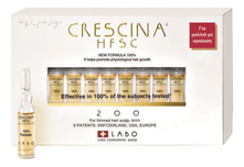 Crescina Ампулы для восстановления роста волос Re-Growth HFSC 100% Formula 200 Man