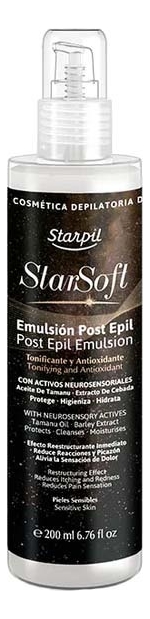 Эмульсия после депиляции Star Soft Post Epil Emulsion 200мл масло после депиляции star soft post epil oil 200мл