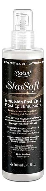 

Эмульсия после депиляции Star Soft Post Epil Emulsion 200мл