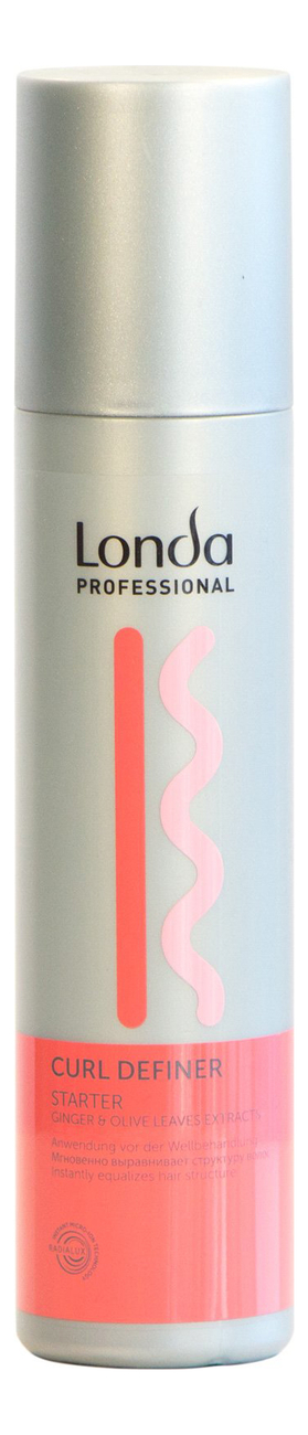 Средство для защиты волос перед химической завивкой Curl Definer Starter 250мл londa professional curl definer средство для защиты волос перед химической завивкой 250 мл