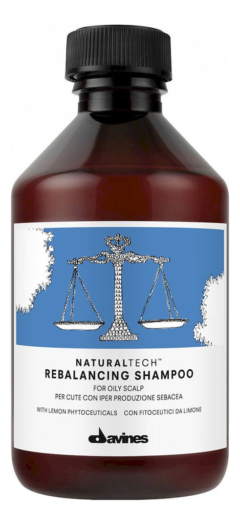 Шампунь для волос Natural Tech Rebalancing Shampoo: Шампунь 250мл