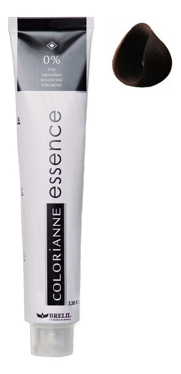 

Краска для волос без аммиака Colorianne Essence 100мл: 5.38 Шоколадный светло коричневый, Краска для волос без аммиака Colorianne Essence 100мл