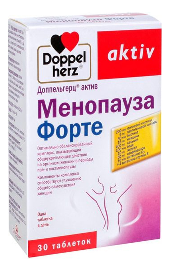 

Биодобавка Менопауза Aktiv Forte 30 таблеток