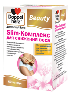 

Slim-Комплекс для снижения веса Beauty 60 капсул