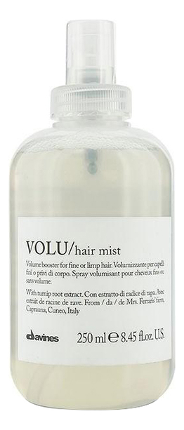 Несмываемый спрей для придания объема волосам Volu Hair Mist 250мл