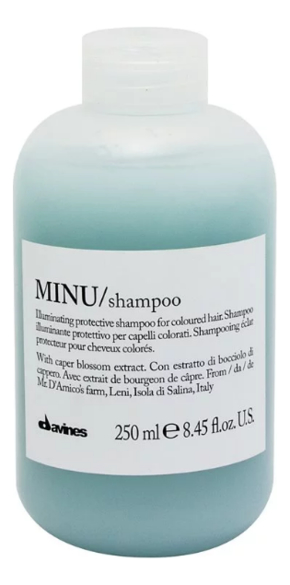 Защитный шампунь для сохранения цвета волос Minu Shampoo: Шампунь 250мл