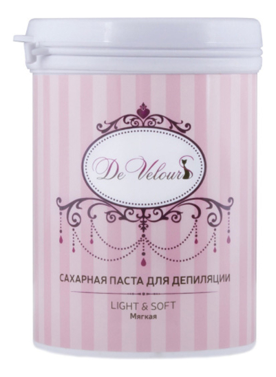 

Сахарная паста для депиляции Мягкая Light & Soft: Паста 330г, Сахарная паста для депиляции Мягкая Light & Soft