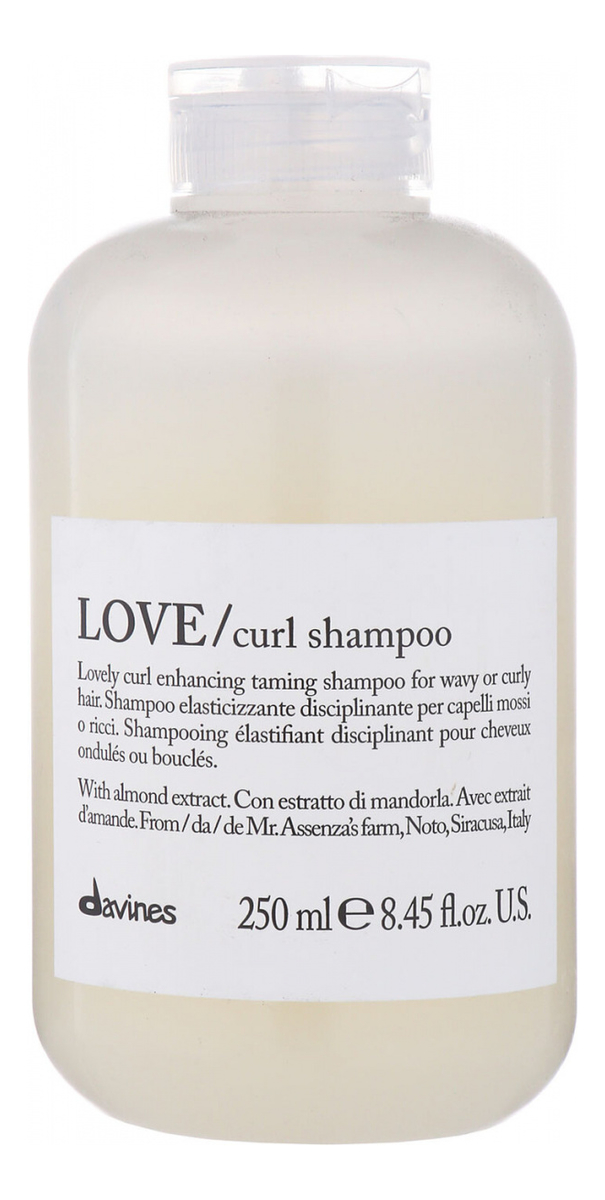 Шампунь для усиления завитка волос Love Curl Shampoo: Шампунь 250мл dr seed шампунь для волос с ароматом освежающего лимона revitalize shampoo lemon breeze