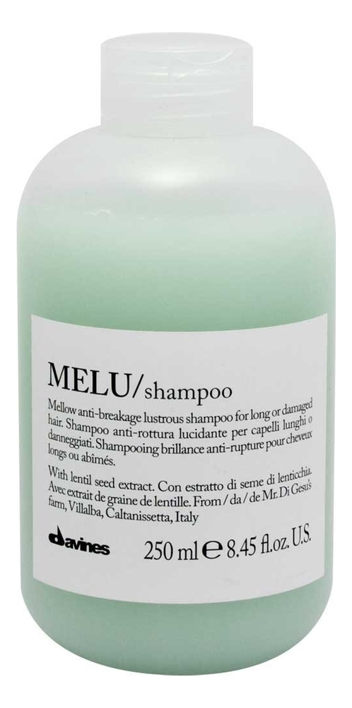 Шампунь для предотвращения ломкости волос Melu Shampoo: Шампунь 250мл la biosthetique paris защитная интенсивно восстанавливающая маска против ломкости волос 50