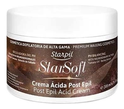 Восстанавливающий крем после депиляции Star Soft Post Epil Acid Cream 200мл