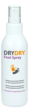 Dry Dry Средство от потовыделения для ног Foot Spray 100мл (ментол)