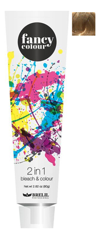 

Колорирующее средство для волос Fancy Colour 2 In 1 Bleach & Colour 80г: Шампань, Колорирующее средство для волос Fancy Colour 2 in 1 Bleach & Colour 80г