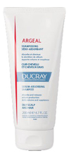 Ducray Себоабсорбирующий шампунь для волос Argeal Shampooing Sebo-Absorbant 200мл