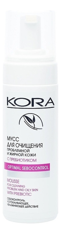 

Мусс для очищения лица с пребиотиком 160мл