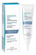 Ducray Крем для лица Keracnyl PP+ Creme Apaisante Anti-Imperfections 30мл