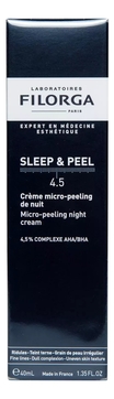 Ночной разглаживающий крем для лица Sleep And Peel Resurfacing Night Cream 40мл