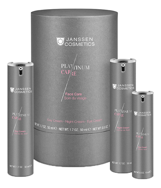 

Набор Platinum Care Face Care (дневной крем д/лица 50мл + ночной крем д/лица 50мл + крем д/области вокруг глаз 15мл)
