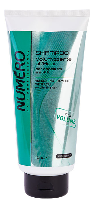 

Шампунь для придания объема волосам с экстрактом ягод асаи Numero Volumising With Acai Shampoo: Шампунь 300мл, Шампунь для придания объема волосам с экстрактом ягод асаи Numero Volumising With Acai Shampoo