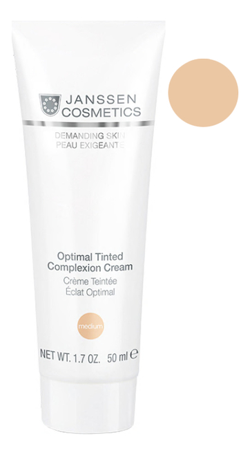 

Дневной крем для лица Demanding Skin Optimal Tinted Complexion Cream Medium: Крем 50мл, Дневной крем для лица Demanding Skin Optimal Tinted Complexion Cream Medium