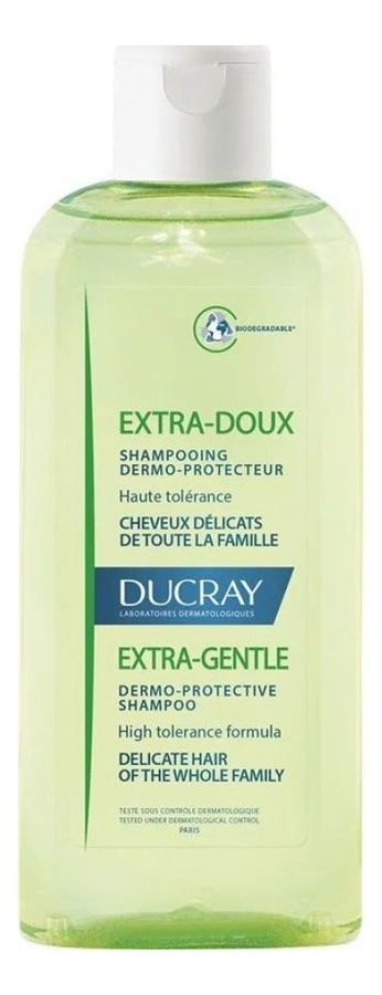 Шампунь для волос Extra-Doux Shampooing Traitant Usage Frequent: Шампунь 200мл шампунь для волос sensinol shampooing traitant 200мл