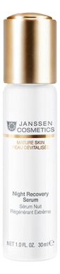 Купить Восстанавливающая сыворотка для лица Mature Skin Night Recovery Serum 30мл, Janssen Cosmetics