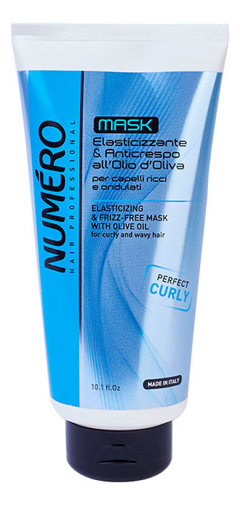 Маска для кудрявых и вьющихся волос с оливковым маслом Numero Elasticizing & Anticrespo All Oil Oliva Mask: Маска 300мл