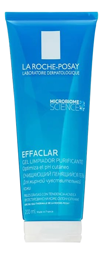 Очищающий гель для лица Effaclar Cleansing Gel: Гель 200мл lancome очищающий гель для лица eclat