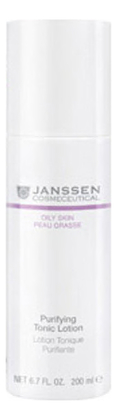 Купить Лосьон-тоник для лица Oily Skin Peau Grasse Purifying Tonic Lotion 200мл, Janssen Cosmetics