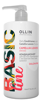 Кондиционер для волос с экстрактом листьев камелии Basic Line Conditioner Camellia Liaves 750мл