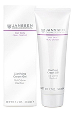 Janssen Cosmetics Себорегулирующий крем-гель для лица Oily Skin Peau Grasse Clearifing Cream Gel 50мл