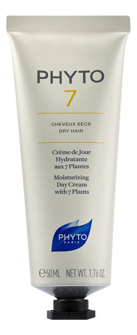 

Увлажняющий крем для волос Phyto 7 Creme De Jour Hydratation Brillance Aux 7 Plantes 50мл