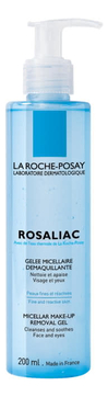 Очищающий мицеллярный гель для снятия макияжа Rosaliac 195мл
