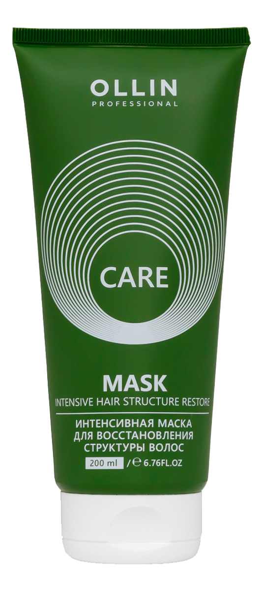 

Интенсивная маска для восстановления структуры волос Care Mask Restore Intensive: Маска 200мл, Интенсивная маска для восстановления структуры волос Care Mask Restore Intensive