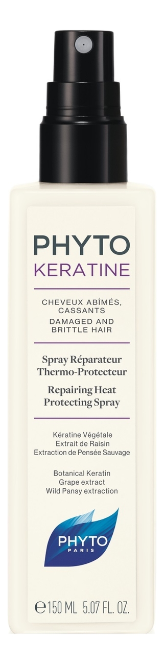 Спрей термо-актив для волос Phytokeratine Spray Reparateur Thermo-Actif 150мл спрей термо актив для волос phytokeratine spray reparateur thermo actif 150мл